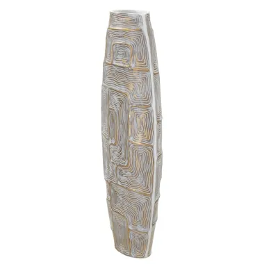 Wazon z żywicy ECLIPS TOWER 24x11,5x59,5 cm